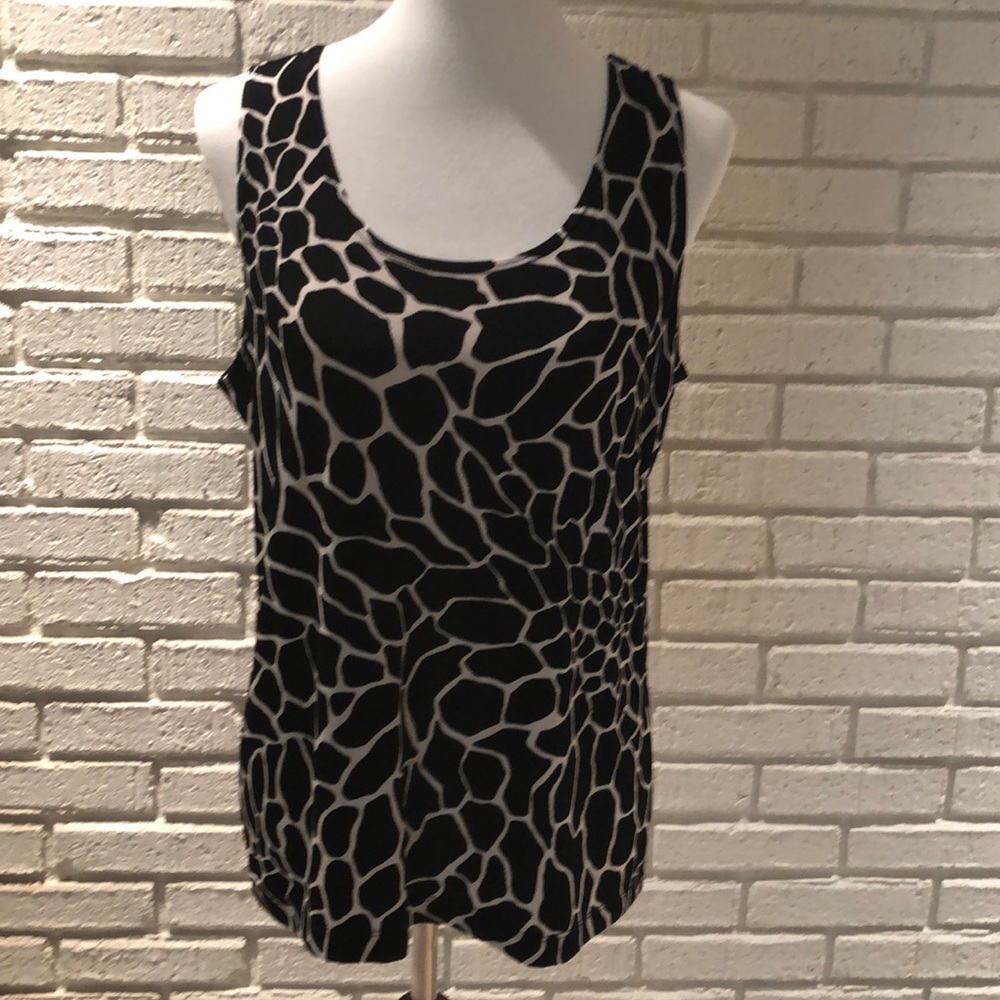 Chico’s Giraffe Print Tank Top SZ 3 - LN